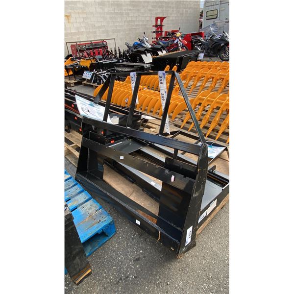 AGT INDUSTRIAL SAII100 SKID STEER PALLET FORK ATTACHMENT WITH 48" FORKS