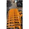 Image 3 : 307 YELLOW 45" GRAVEL RAKE EXCAVATOR ATTACHMENT