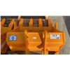 Image 2 : 303 YELLOW 24" DIGGING BUCKET EXCAVATOR ATTACHMENT