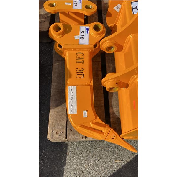303 YELLOW RIPPER CLAW EXCAVATOR ATTACHMENT