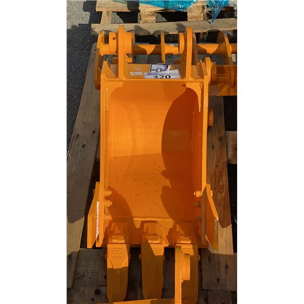 303 YELLOW 12" DIGGING BUCKET EXCAVATOR ATTACHMENT