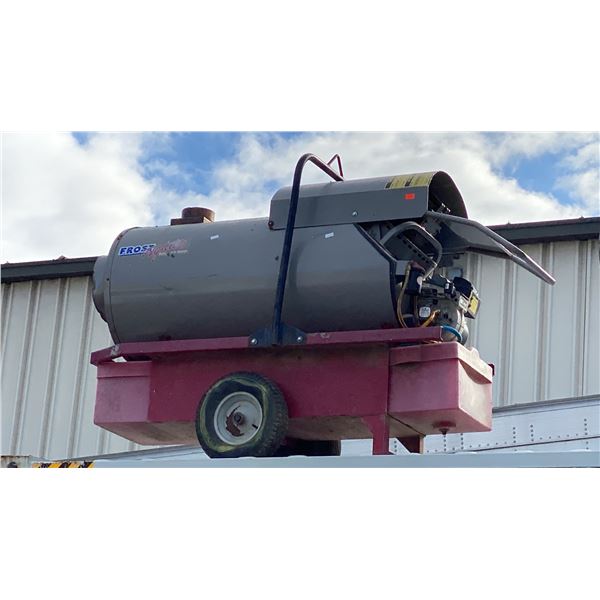 FROST FIGHTER INDIRECT FIRED DIESEL POWERED INDUSTRIAL MOBILE JOBSITE HEATER