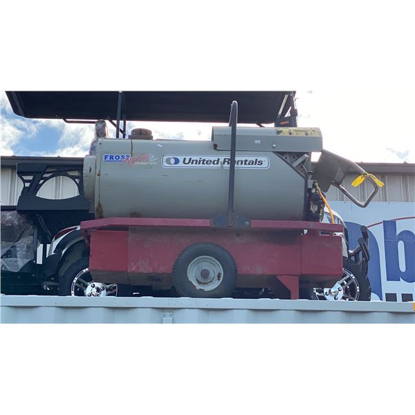 FROST FIGHTER INDIRECT FIRED DIESEL POWERED INDUSTRIAL MOBILE JOBSITE HEATER