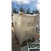 Image 3 : CLAWSON CONTAINER CO. STAINLESS STEEL STORAGE TANK, APPROX 40" X 47" X 63"H