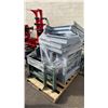 Image 3 : 3 PALLETS OF ASSORTED SIZED INDUSTRIAL ROLLER CONVEYOR SECTIONS, LEGS & CABLE CHANNEL