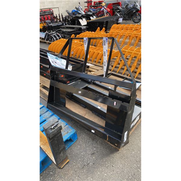 AGT INDUSTRIAL SAII100 SKID STEER PALLET FORK ATTACHMENT WITH 48" FORKS