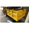 Image 5 : SDLANCH SDLD25 YELLOW RIDE ON GAS POWERED MINI CRAWLER DUMPER, 3 SPEED WITH 9" TRACKS &