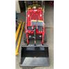 Image 6 : YSRT14 RED 420CC GAS POWERED RUBBER TRACK STAND ON MINI SKID STEER LOADER WITH 32"W BUCKET