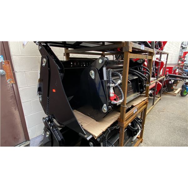 GY-KH72, 72" SKID STEER 4 IN 1 BUCKET & XKH39, 39" MINI SKID STEER 4 IN 1 BUCKET