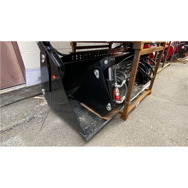GY-KH72, 72" SKID STEER 4 IN 1 BUCKET & XKH39, 39" MINI SKID STEER 4 IN 1 BUCKET