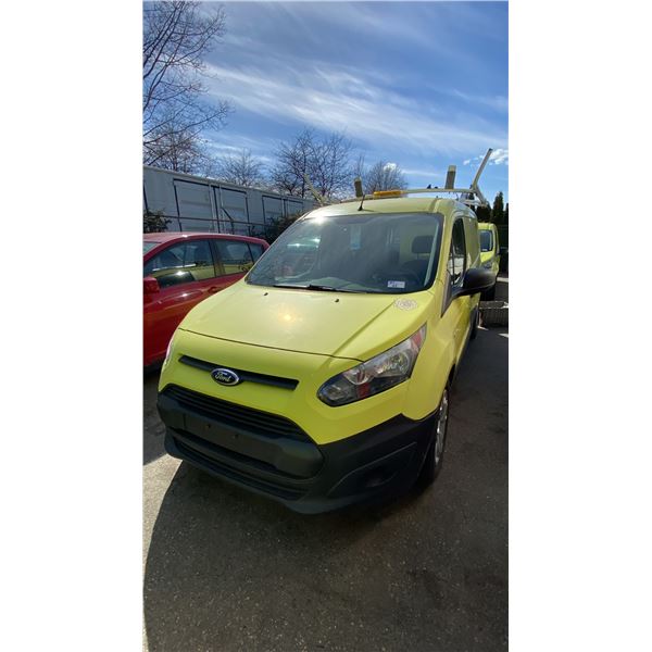 2016 FORD TRANSIT CONNECT, 3DR VAN, YELLOW, VIN NM0LS7H77G1241735,
