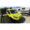 Image 4 : 2014 FORD TRANSIT CONNECT, 3DR VAN, YELLOW, VIN NM0LS7E74E1171628,