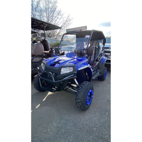 SDLANCH XY200KT BLUE GAS POWERED UTV/SIDE BY SIDE *IN CRATE*