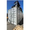 Image 1 : GREY 40' 52,910 LB MAX CAPACITY INDUSTRIAL TRANSPORT CONTAINER WITH 4 DUAL SWING SIDE DOORS DUAL