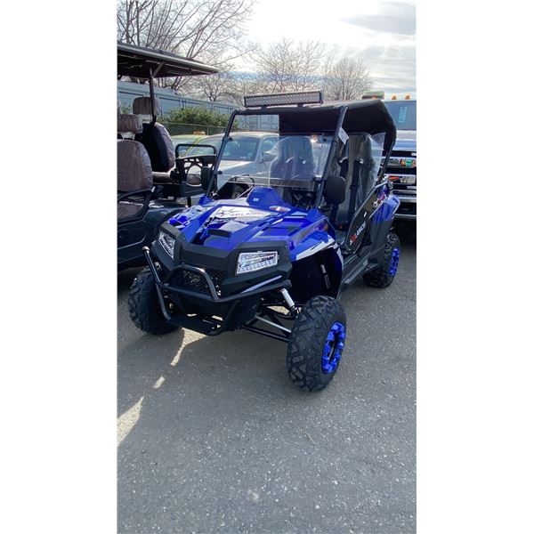 SDLANCH XY200KT BLUE GAS POWERED UTV/SIDE BY SIDE *ASSEMBLED*