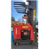 Image 6 : RAYMOND 750-DR2TT RED/BLACK 36V ELECTRIC STAND ON REACH TRUCK WITH CHARGER