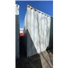 Image 4 : GREY 40' 52,910 LB MAX CAPACITY INDUSTRIAL TRANSPORT CONTAINER WITH 4 DUAL SWING SIDE DOORS DUAL