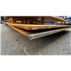 Image 2 : 2 LARGE STEEL SHEETS APPROX 1/4" THICK & 5' X 9' 10"
