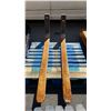 Image 1 : PAIR OF 6.5' LONG INDUSTRIAL FORKLIFT FORKS