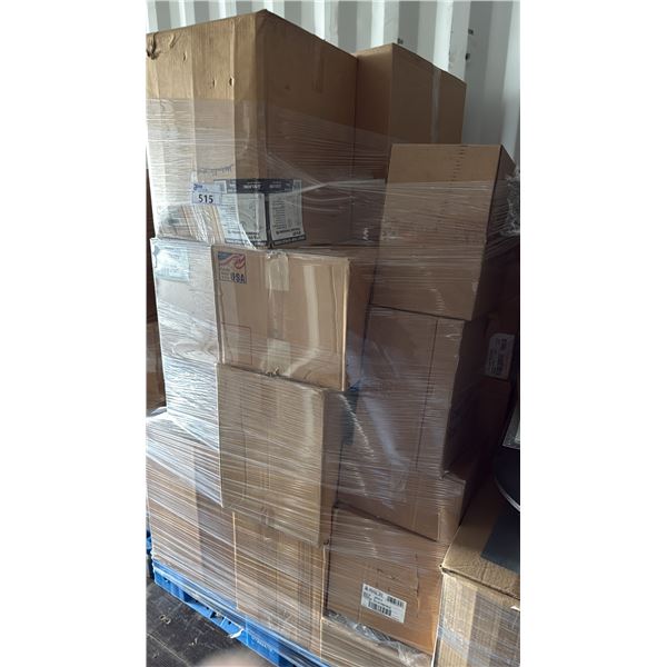 PALLET OF ASSORTED COMMERCIAL FIREPLACE VENTING, DUCTING & COMPONENTS