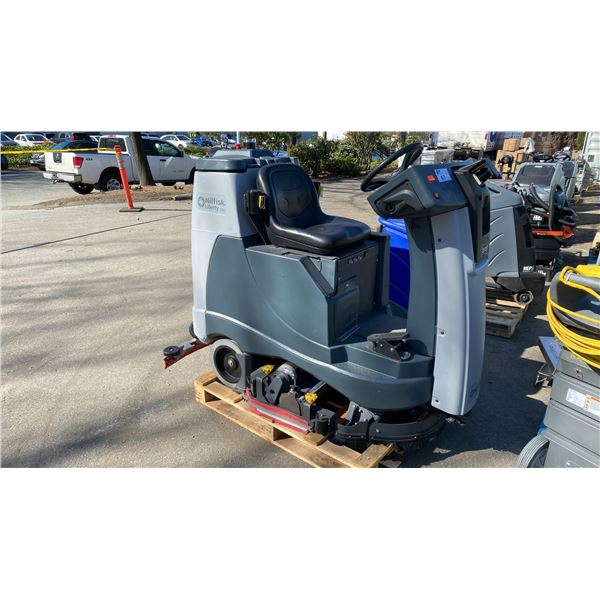 NILFISK LIBERTY SC60 COMMERCIAL ELECTRIC RIDE ON FLOOR CLEANING SYSTEM WITH KEYS