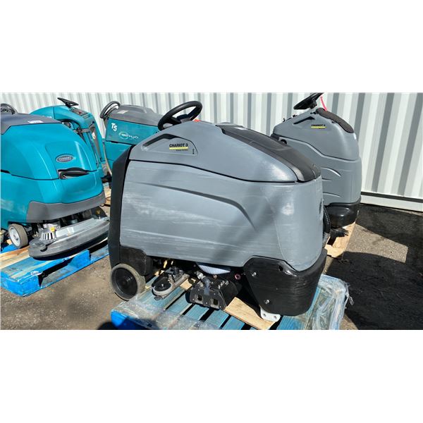 K'A'RCHER CHARIOT 3 IEXRACT 26 DUO COMMERCIAL ELECTRIC STANDING RIDE FLOOR CLEANING SYSTEM *NO KEYS*