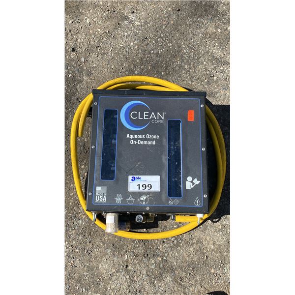 CLEAN CORE COMMERCIAL WALL HUNG AQUEOUS OZONE ON-DEMAND STATION