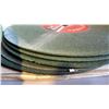 Image 5 : ASSORTED ABRASIVE CUT OFF WHEELS - NORTON CLIPPER CLASSIC, 3M GREEN CORPS & WALTER PORTACUT