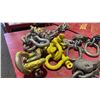 Image 3 : BIN OF ASSORTED LIFT ATTACHMENTS AND SCREW PIN SHACKLES *BIN NOT INCLUDED*