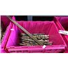 Image 4 : ONE BIN OF ASSORTED CONCRETE DRILL BITS *BIN NOT INCLUDED*