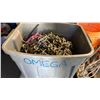 Image 2 : PALLET WITH (6) ASSORTED CONTAINERS OF LARGE VARIETY OF HEAVY CHAIN
