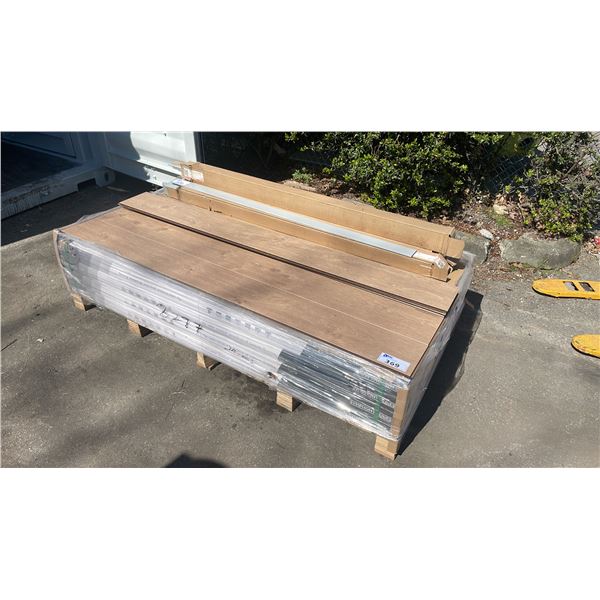 463 SQ FT OF EC PREMIUM AQUAFIX COLLECTION SYMPHONY SERIES NOCTURNE 12MM GLUELESS LAMINATE FLOORING