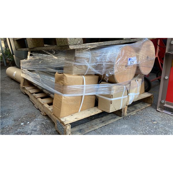 PALLET OF ASSORTED FIREPLACE PIPE