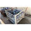 Image 2 : METAL CRATE OF ASSORTED PVC/PLASTIC PLUMBING HARDWARE *CRATE INCLUDED*