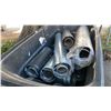 Image 2 : BIN OF ASSORTED FIREPLACE VENTILATION PIPE *BIN NOT INCLUDED*
