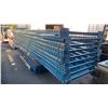 Image 5 : 2 PALLETS OF BLUE 12' INDUSTRIAL PALLET RACKING INCLUDING 9- 12' UPRIGHTS, 36- 8' CROSSBARS &