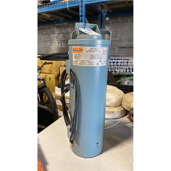 GULLCO 10A-20 ELECTRODE STABILIZING OVEN WITH ASSORTED WELDING RODS