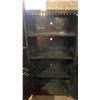 Image 3 : HUSKY BLACK METAL 2 DOOR SHOP STORAGE CABINET APPROX 36"W X 18"D X 72"H