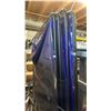 Image 3 : 5- TILLMAN 604R66 6' X 6' BLUE VINYL WELDING CURTAINS WITH BLACK METAL FRAMES