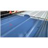 Image 2 : STACK OF 50 SKLP WHITE 10'L X 3' 2"W INDUSTRIAL CORRUGATED METAL ROOF / WALL SHEETING