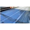 Image 2 : STACK OF 50 SKLP WHITE 10'L X 3' 2"W INDUSTRIAL CORRUGATED METAL ROOF / WALL SHEETING