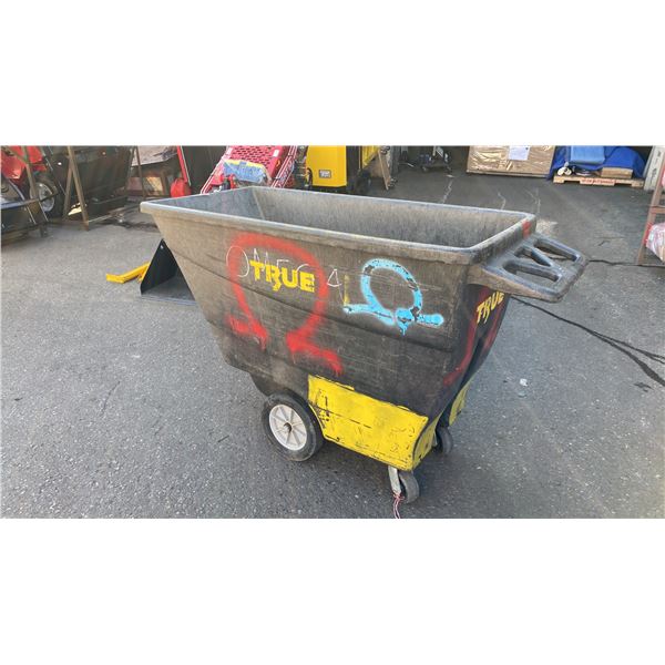 PLASTIC INDUSTRIAL MOBILE DUMPING GARBAGE BIN