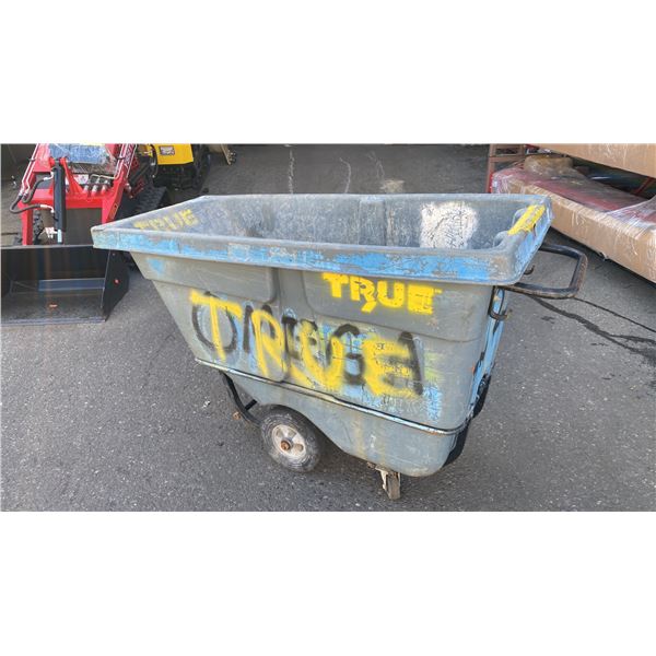 PLASTIC INDUSTRIAL MOBILE DUMPING GARBAGE BIN