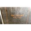 Image 9 : THE HALLS SAFE COMPANY ANTIQUE MOBILE 2 DOOR SAFE APPROX 34"W X 25"D X 55"H