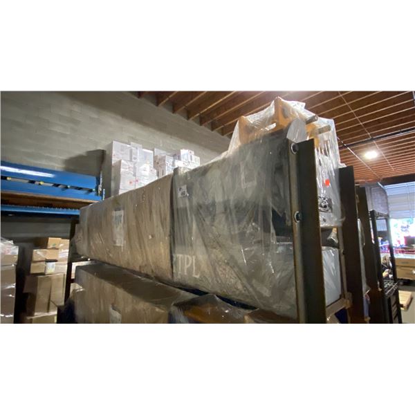 IRANCH IRTPL 10,000 LBS CAPACITY GREY 2 POST HYDRAULIC / ELECTRIC INDUSTRIAL 4 POINT VEHICLE LIFT