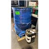 Image 1 : APPROX 1/3 FULL 55 GALLON DRUM OF RIDGI DARK THREAD CUTTING OIL & 1/4 FULL 5 GALLON JUG OF SODIUM