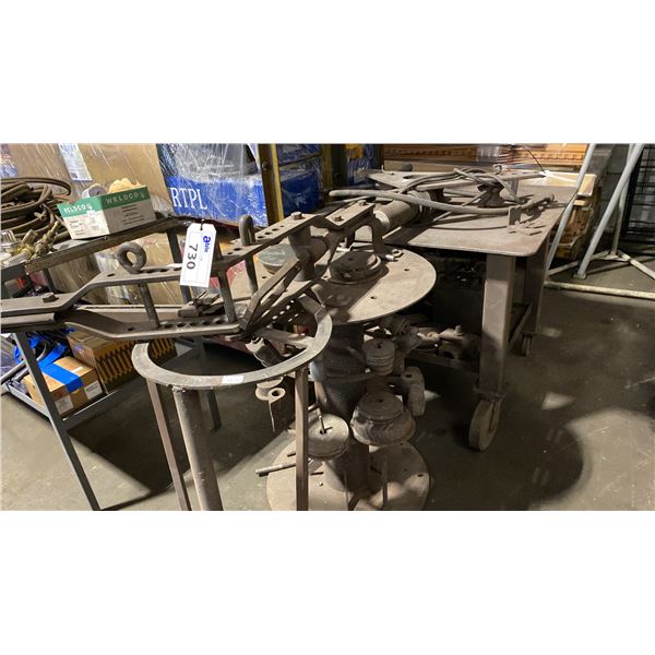 2 HEAVY DUTY INDUSTRIAL PIPE BENDERS