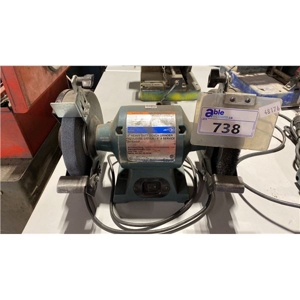 JET 8" HEAVY DUTY BENCH GRINDER