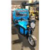 Image 1 : IRANCH IRET13 HIGH END 800W ELECTRIC TRICYCLE WITH DROP SIDE MANUAL DUMP BED *COLOUR BLUE*