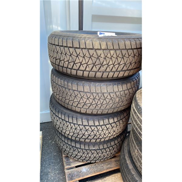 SET OF 4 BRIDGESTONE BLIZZAK DM-V2 VEHICLE TIRES- M+S 235/55R19 105T